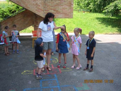 Loučení dětí z MŠ - 28.6.2005